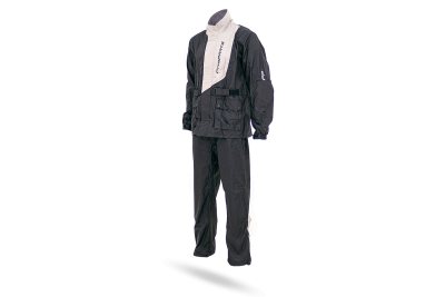 Impermeable Cyclone Negro Gris