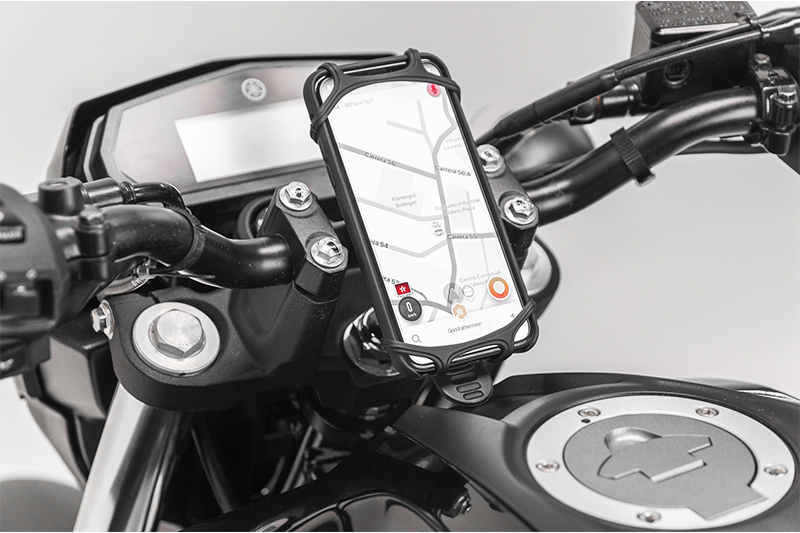 Por qué usar soportes de smartphones y GPS para moto