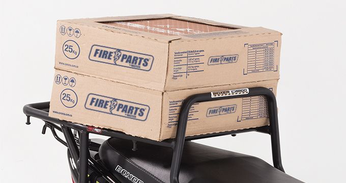 La mejor Caja para moto Review/ como poner una caja para motoneta/ moto /2  Cascos Baul Maletero Ns. 